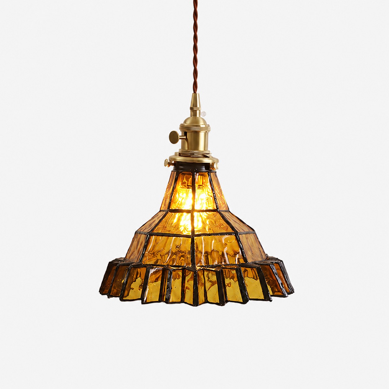 Amber one head pendant option