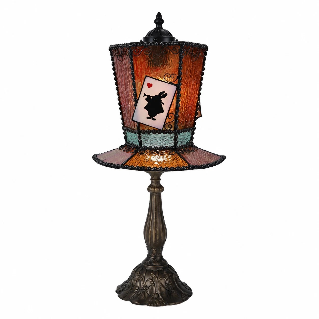 Rabbit Card Amber Yellow table lamp