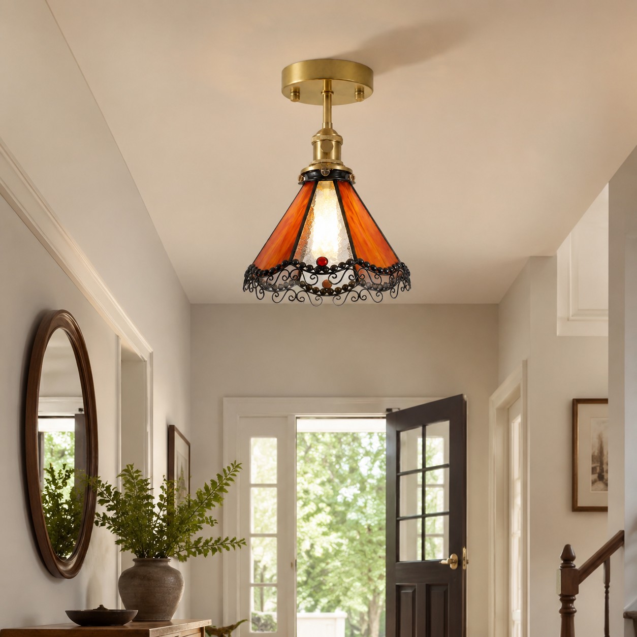 Hallway focal point